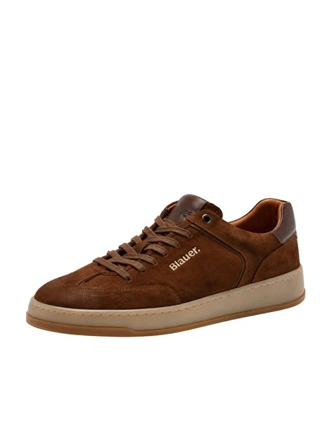 SNEAKERS BASSE CON LACCI UOMO MARRONE