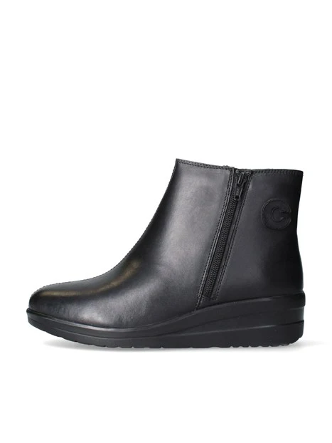 STIVALETTI TACCO BASSO IV2609 DONNA NERO