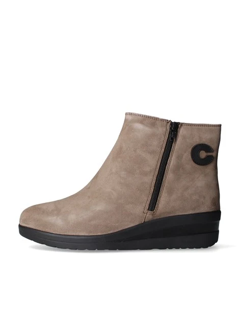STIVALETTI TACCO BASSO IV2609-S DONNA NERO