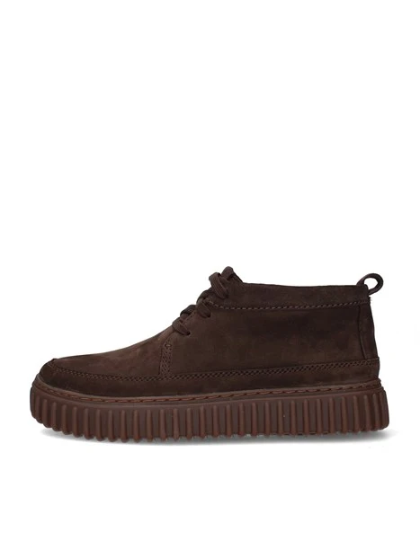 STRINGATE POLACCHINE IN PELLE NABUK UOMO MARRONE