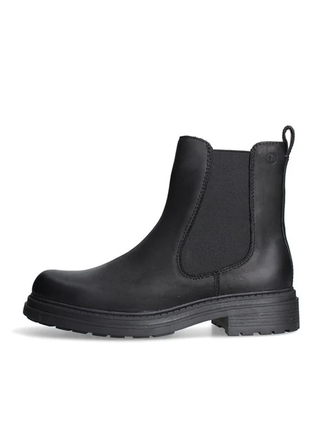 STIVALETTI TACCO BASSO 182901 DONNA NERO