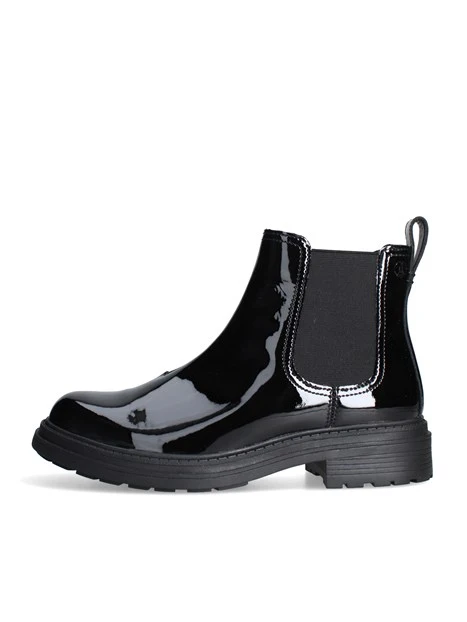 STIVALETTI TACCO BASSO 184623 DONNA NERO