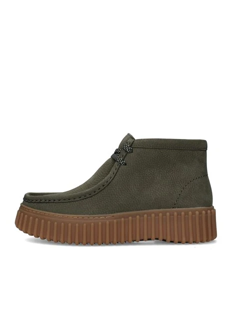STRINGATE POLACCHINE IN PELLE NABUK DONNA VERDE