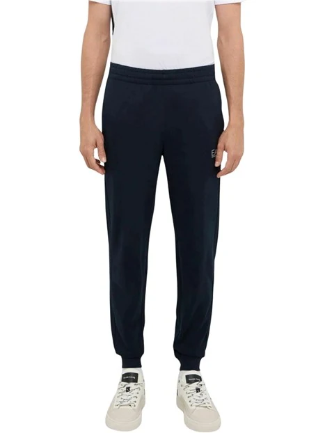 PANTALONI JOGGERS LOGATI EA7 UOMO BLU
