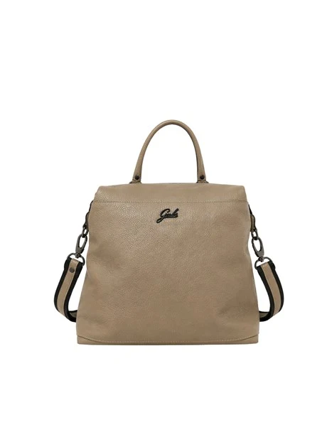 ZAINO IN PELLE MARTELLATA DONNA BEIGE