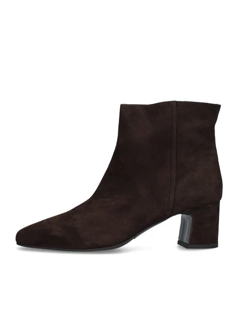 STIVALETTI TACCO BASSO 4341 DONNA MARRONE