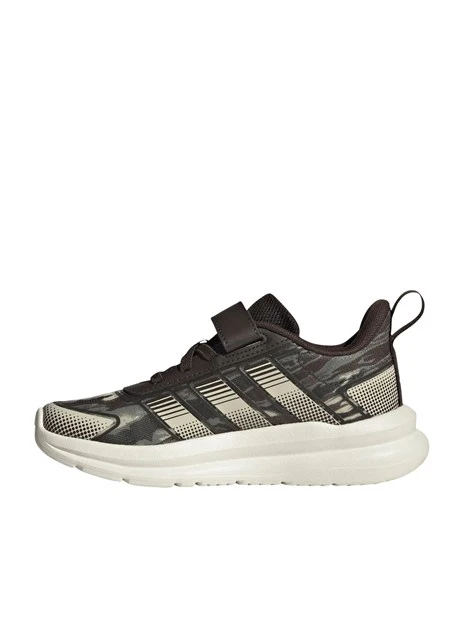 SNEAKERS BASSE CON STRAPPO BAMBINO MARRONE