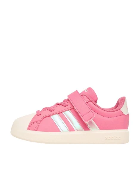 SNEAKERS BASSE PUNTA A CONCHIGLIA BAMBINA ROSA