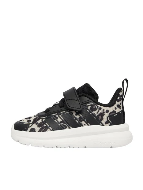 SNEAKERS BASSE MACULATE CON STRAPPO BAMBINA BEIGE