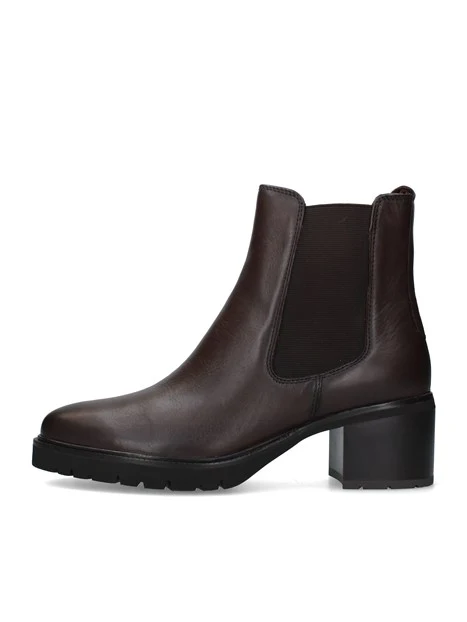 STIVALETTI TACCO ALTO CHELSEA DONNA MARRONE