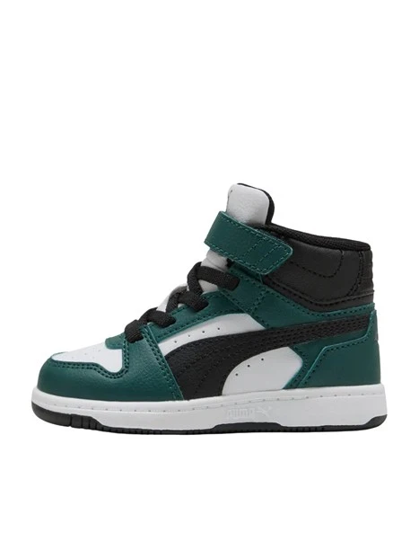 SNEAKERS ALTE PRIMI PASSI CON STRAPPO BAMBINO VERDE