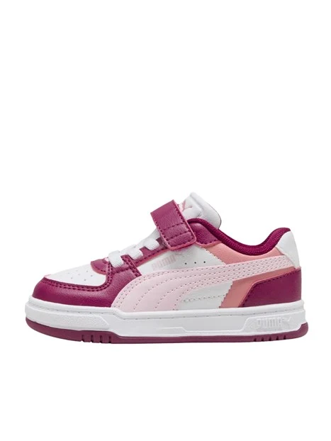 SNEAKERS BASSE PRIMI PASSI COLOR BLOCK CON STRAPPO BAMBINA FUCSIA