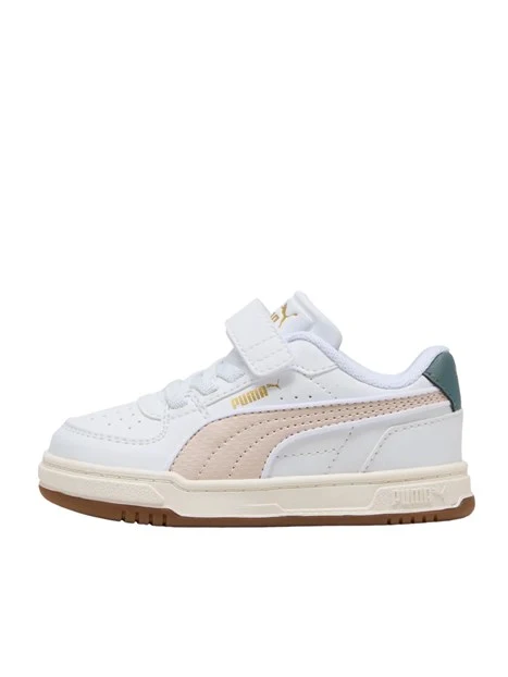 SNEAKERS BASSE PRIMI PASSI COLOR BLOCK UNISEX BAMBINO BIANCO
