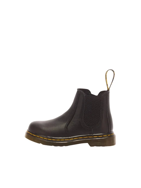 STIVALETTI CHELSEA IN PELLE SOFTY T CON ELASTICI UNISEX BAMBINO NERO