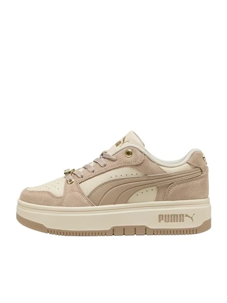 SNEAKERS PLATFORM RETRÒ DONNA BEIGE