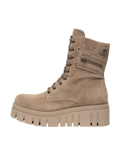 ANFIBI PLATFORM CON ZIP DONNA TORTORA