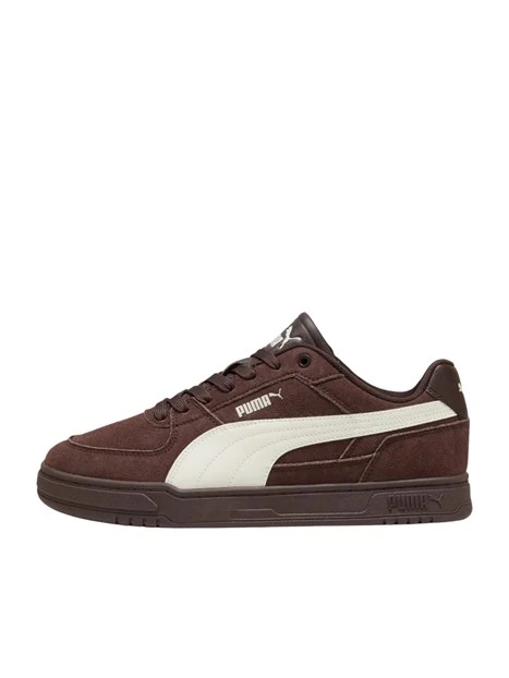 SNEAKERS BASSE EFFETTO SCAMOSCIATO UOMO MARRONE