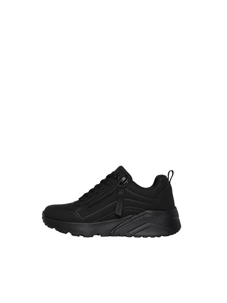SNEAKERS PLATFORM 310387L CON ZIP UNISEX BAMBINO NERO
