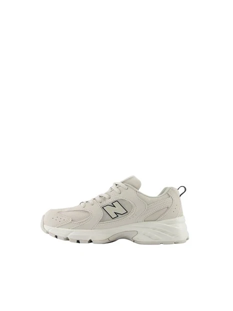 SNEAKERS BASSE CON PANNELLI SAGOMATI UNISEX BAMBINO AVORIO