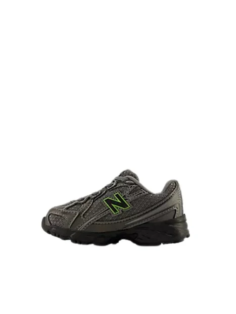 SNEAKERS SPORTIVE CON DETTAGLI A CONTRASTO BAMBINO GRIGIO