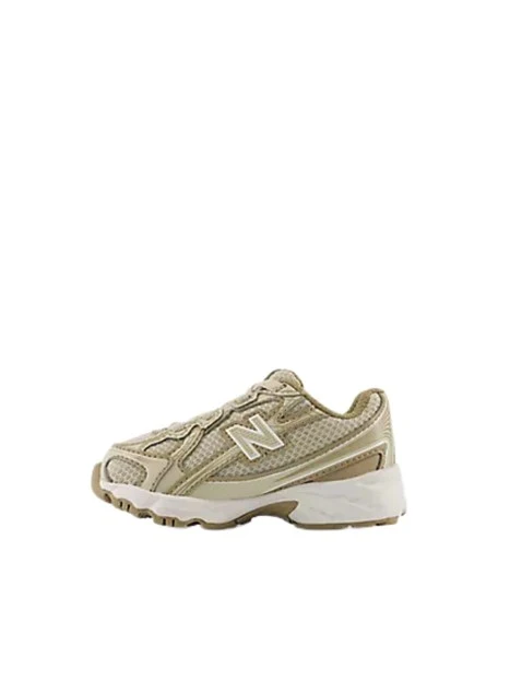 SNEAKERS SPORTIVE CON INSERTI TONO SU TONO BAMBINA TORTORA