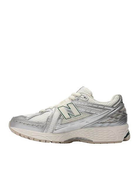 SNEAKERS BASSE CON INSERTI METALLIZZATI DONNA ARGENTO