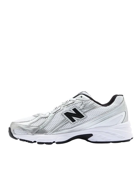 SNEAKERS BASSE CON INSERTI IN MESH UOMO BIANCO