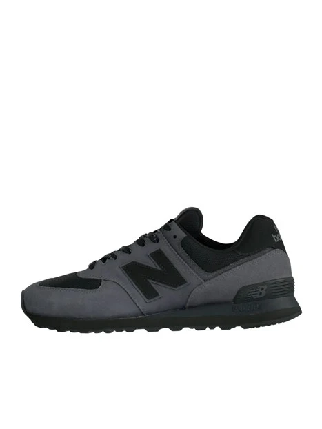 SNEAKERS BASSE IN CAMOSCIO CON DETTAGLI A CONTRASTO UOMO BLU