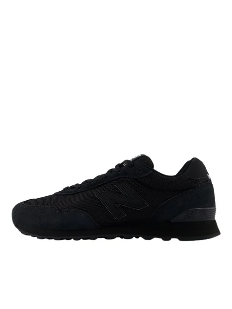 SNEAKERS BASSE CON INSERTI IN CAMOSCIO UOMO NERO