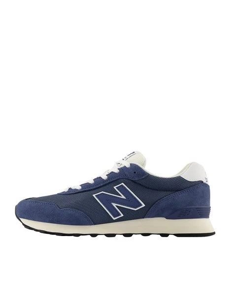 SNEAKERS BASSE CON INSERTI IN CAMOSCIO UOMO BLU