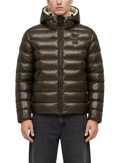 GIACCA IMPERMEABILE CON OVATTA TERMICA UOMO MARRONE