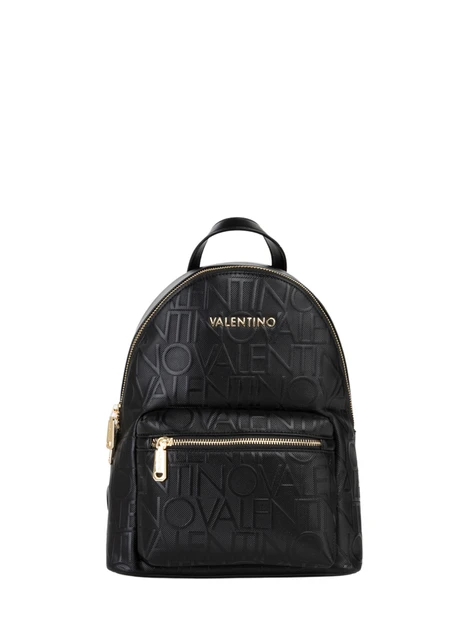 ZAINO LOGO ALL-OVER DONNA NERO