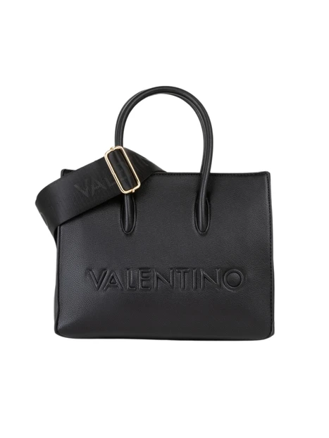 BORSA A TRACOLLA CON DOPPIO MANICO DONNA NERO