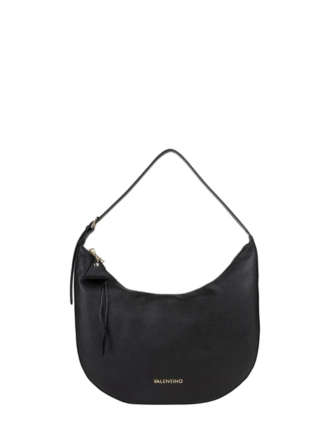 BORSA A SPALLA VBSADF07 A MEZZALUNA DONNA NERO