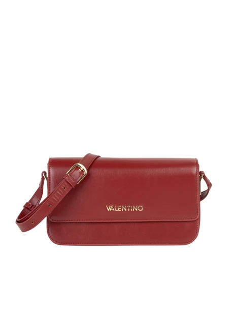 BORSA A TRACOLLA CON PATTINA DONNA ROSSO