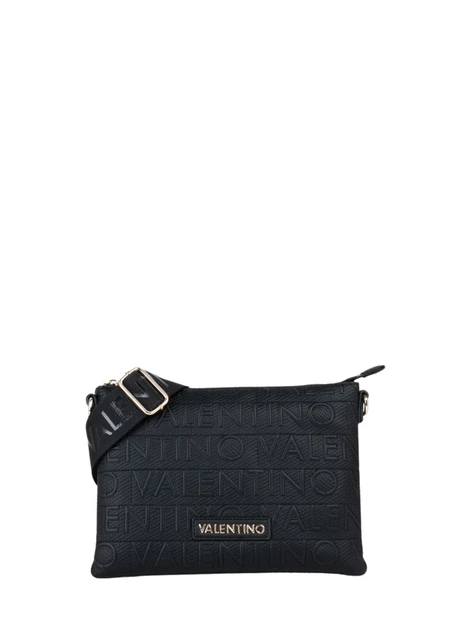 POCHETTE LOGO ALL-OVER DONNA NERO