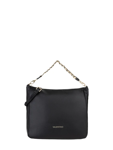 BORSA A SPALLA VBSACG07 A SACCA CON CATENA DONNA NERO
