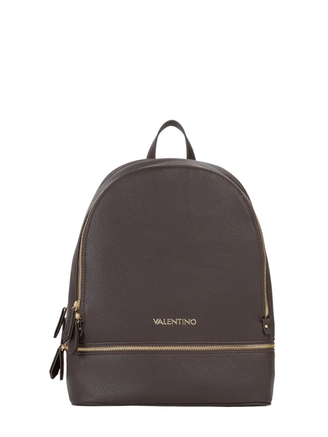 ZAINO CON DOPPIA ZIP DONNA MARRONE