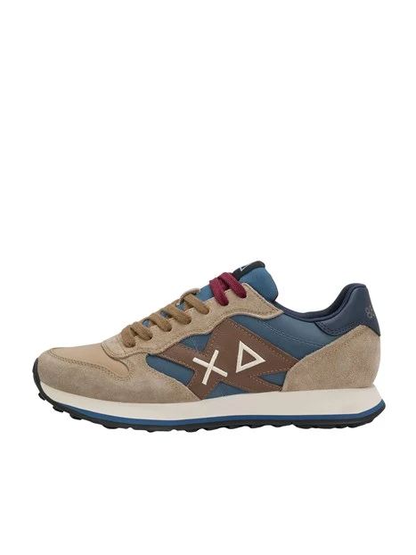 SNEAKERS BASSE Z46122 BICOLORE UOMO BEIGE