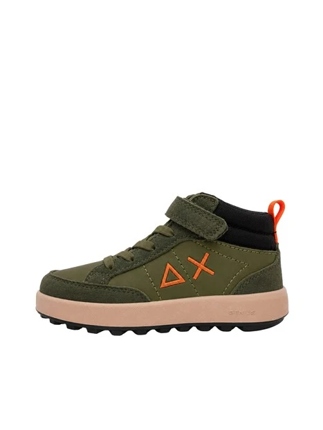 SNEAKERS BASSE PRIMI PASSI MIDI BAMBINO VERDE
