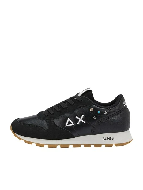 SNEAKERS BASSE Z46406T CON LACCI BAMBINA NERO