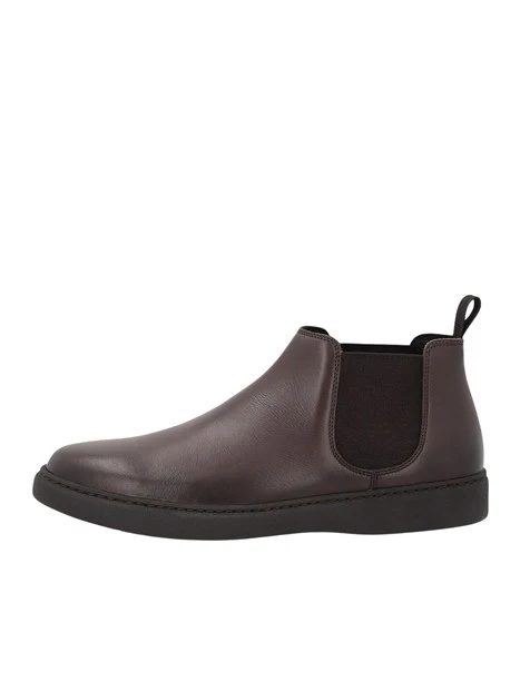 STIVALETTI BEATLES IN PELLE UOMO MARRONE