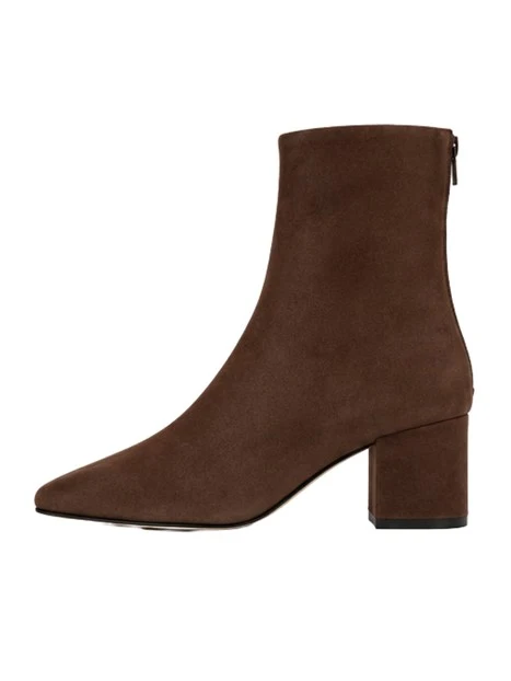 STIVALETTI TACCO ALTO 40734 DONNA MARRONE