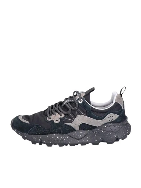 SNEAKERS PLATFORM SUOLA TRAIL DONNA NERO