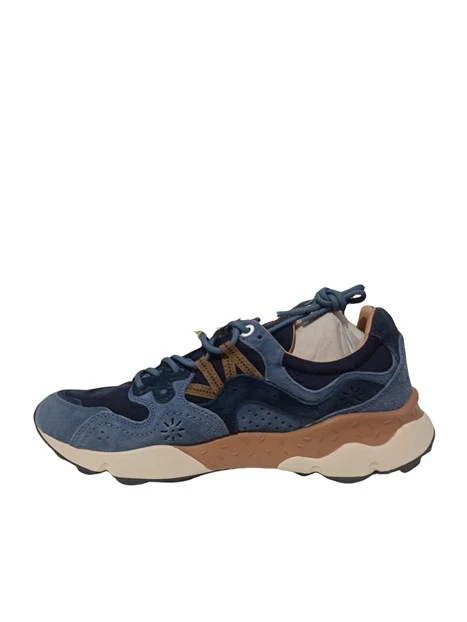 SNEAKERS PLATFORM SUOLA TRAIL UOMO BLU NAVY