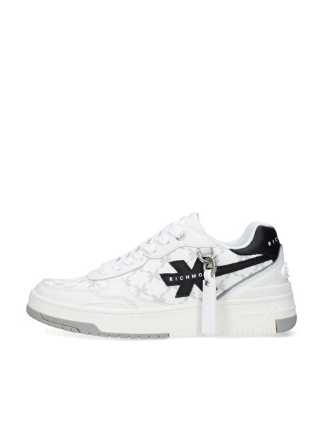 SNEAKERS BASSE CON LOGO MONOGRAM UOMO BIANCO