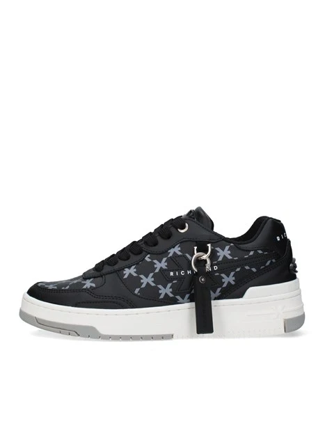 SNEAKERS BASSE CON LOGO MONOGRAM UOMO NERO