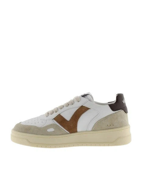 SNEAKERS BASSE 1257101 BICOLORE UOMO BIANCO