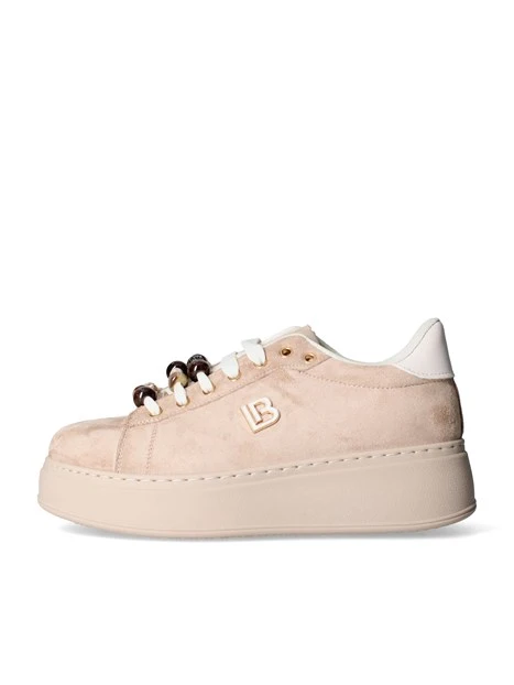 SNEAKERS PLATFORM 9821 DONNA BEIGE