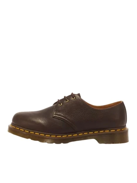 STRINGATE DERBY IN PELLE AMBASSADOR A 3 OCCHIELLI UOMO MARRONE